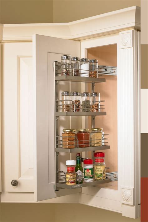 spice rack for inside cabinet